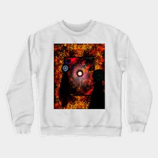 Demon Abstract Art Crewneck Sweatshirt